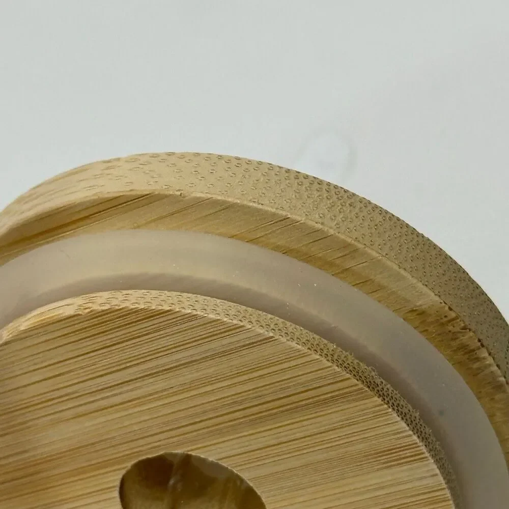 All Peopled Out Glass Tumbler with Bamboo Lid and Straw